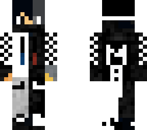 black and white guy