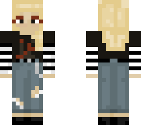 blonde e-girl