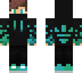 blue and teal element boy