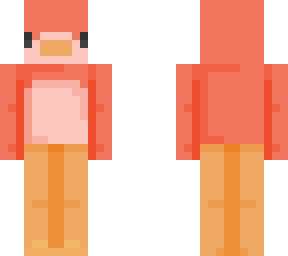 chibi bird - red