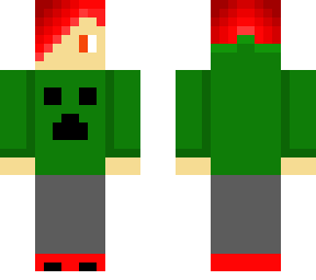 creeper jacket red heir haru