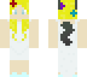 d&d dove wedding dress(wolf)