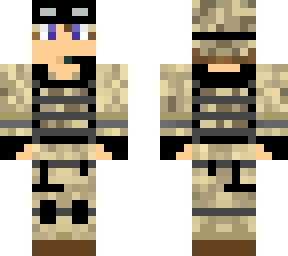 desert marpat camo (removable vest, boots, knee pads, knife, and helmet)