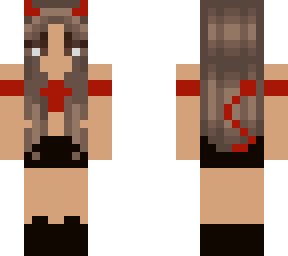 devil costume girl