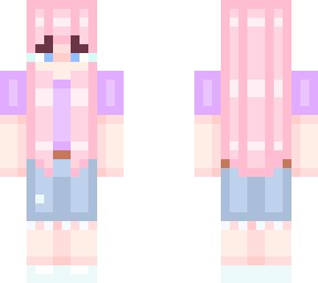 edited pastel girl