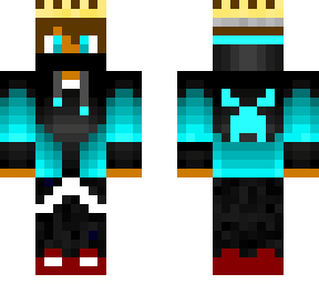 gamer boy with crown