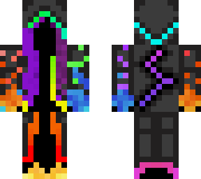 girl rainbow hacker