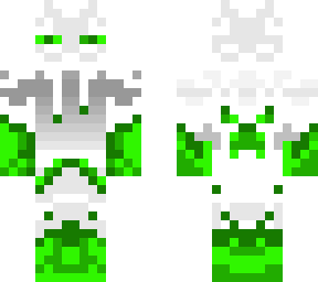 green enderman creeper outfit