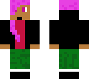 hd blue girl (two layers get skin then try it) not plane black