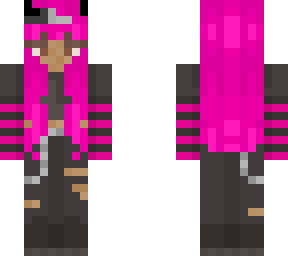 hot pink e-girl