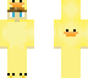 kid in duck suit
