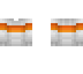 ob - gray sweater w/ candy corn stripes