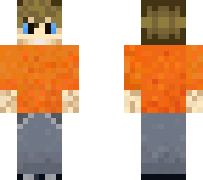 orange hipster -with ***** hair-
