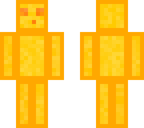 orange slime man