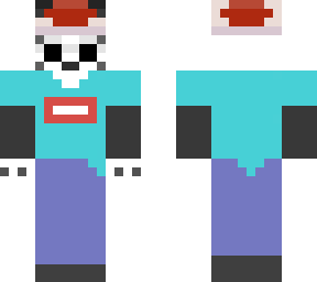 panda - mushroom - georgenotfound crossover event