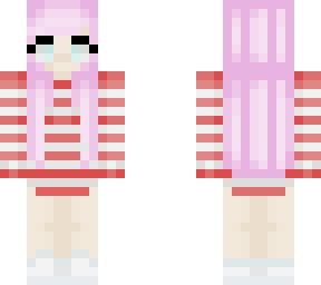 pastel with stripes