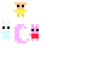 peppa pig the peppa team! ~pixelart/ce~