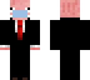 pig with mask