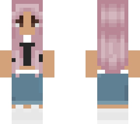 pink hair girl