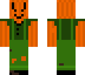 pumpkin man farmer (skintober day 1)
