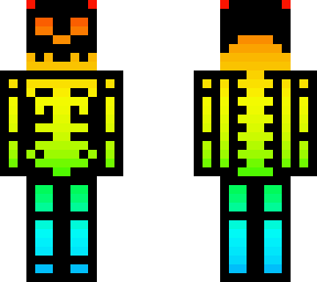 rainbow skeleton