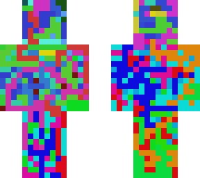 random colourfull kid