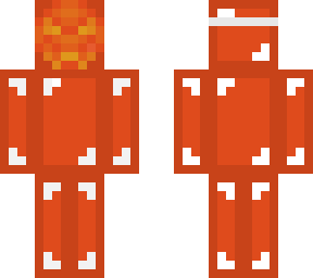 skeppy - halloween orange w/ pumpkin mask