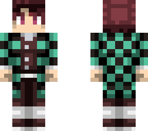 tanjiro from demon slayer.