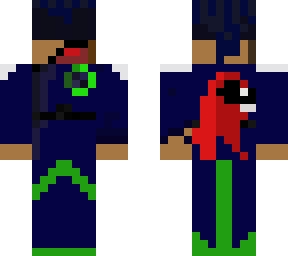 the blind man