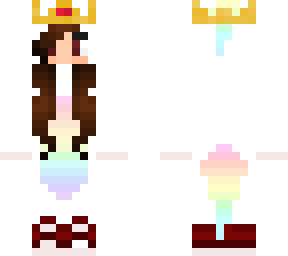 unicorn version of my skin with shoes!