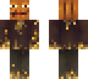 weird pumpkin man