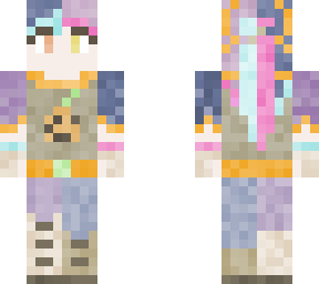 blue and purple elf ~ halloween edition