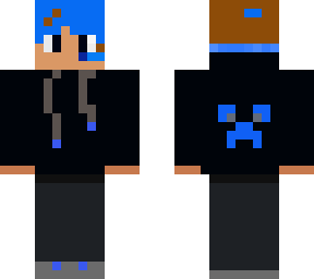 cool guy with dyed hair