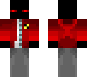 crimson enderman with jacket extra chill