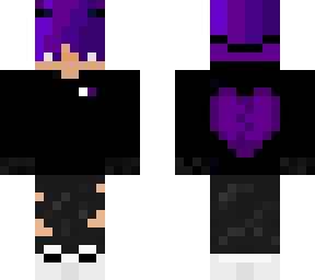 demon boy purple, purple hair gdubya101.ttv