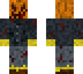 evil pumpkin head