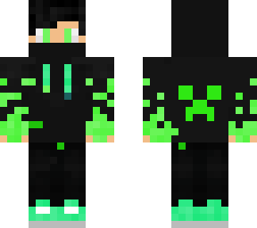 green hoodie boy