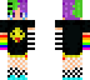 kandi kid green & purple