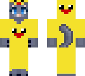 kitten duck suit