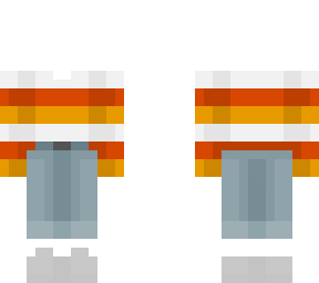 ob - halloween candy corn stripes w/ jeans