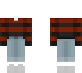 ob - red velvet ant stripes w/ jeans