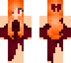 orange hair vampire
