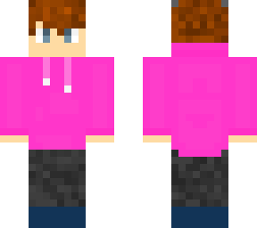pink hoodie gamer boi