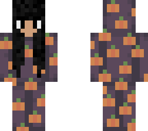 pumpkin black hair