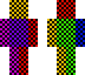 rainbow checkers