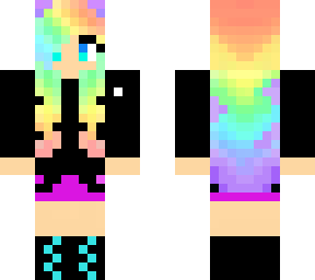 rainbow girl