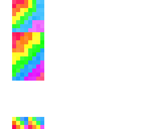 rainbow person
