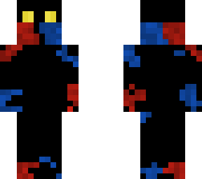 red and blue