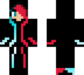red and blue cool skin