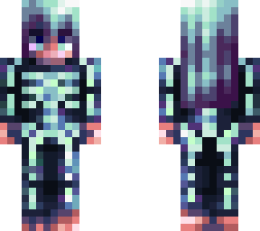 spooky sleepy skeleton